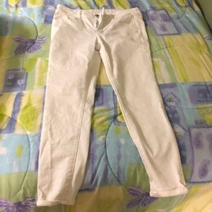 White American Eagle jeggings